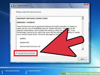 cara instal windows 7 lengkap dan jelas