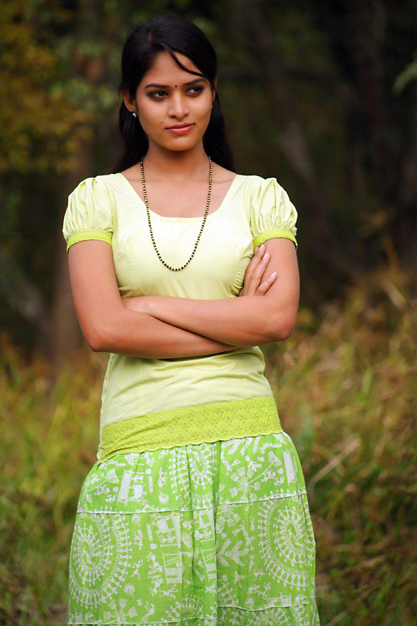 south indian village traditional dress blouse and long