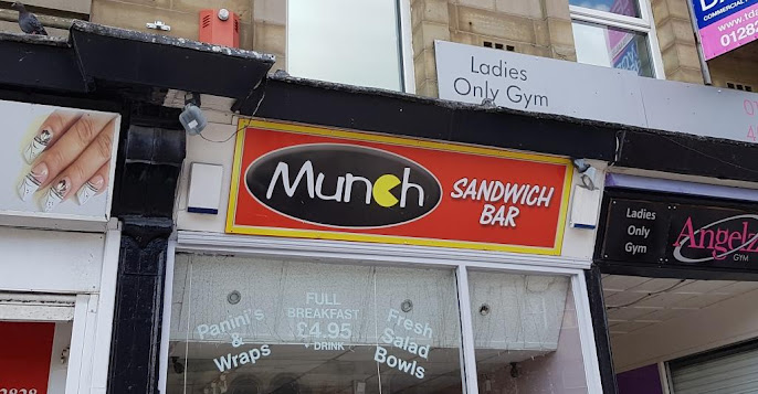 Munch sandwich bar in Burnley