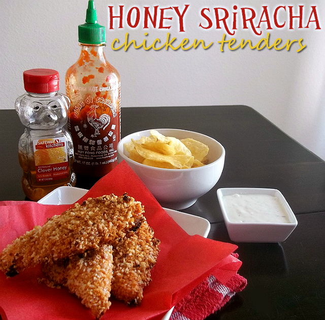 Honey Sriracha Chicken Tenders #sponsored #MC