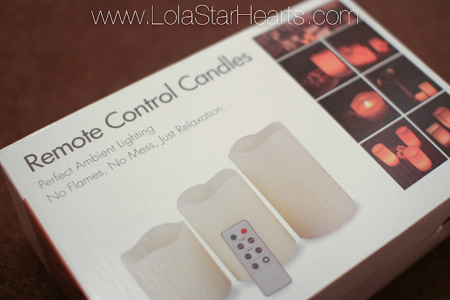 remote control candle set battery candle flameless christmas gift idea