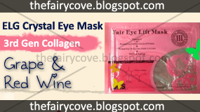 ELG Crystal Collagen Eye Mask Red