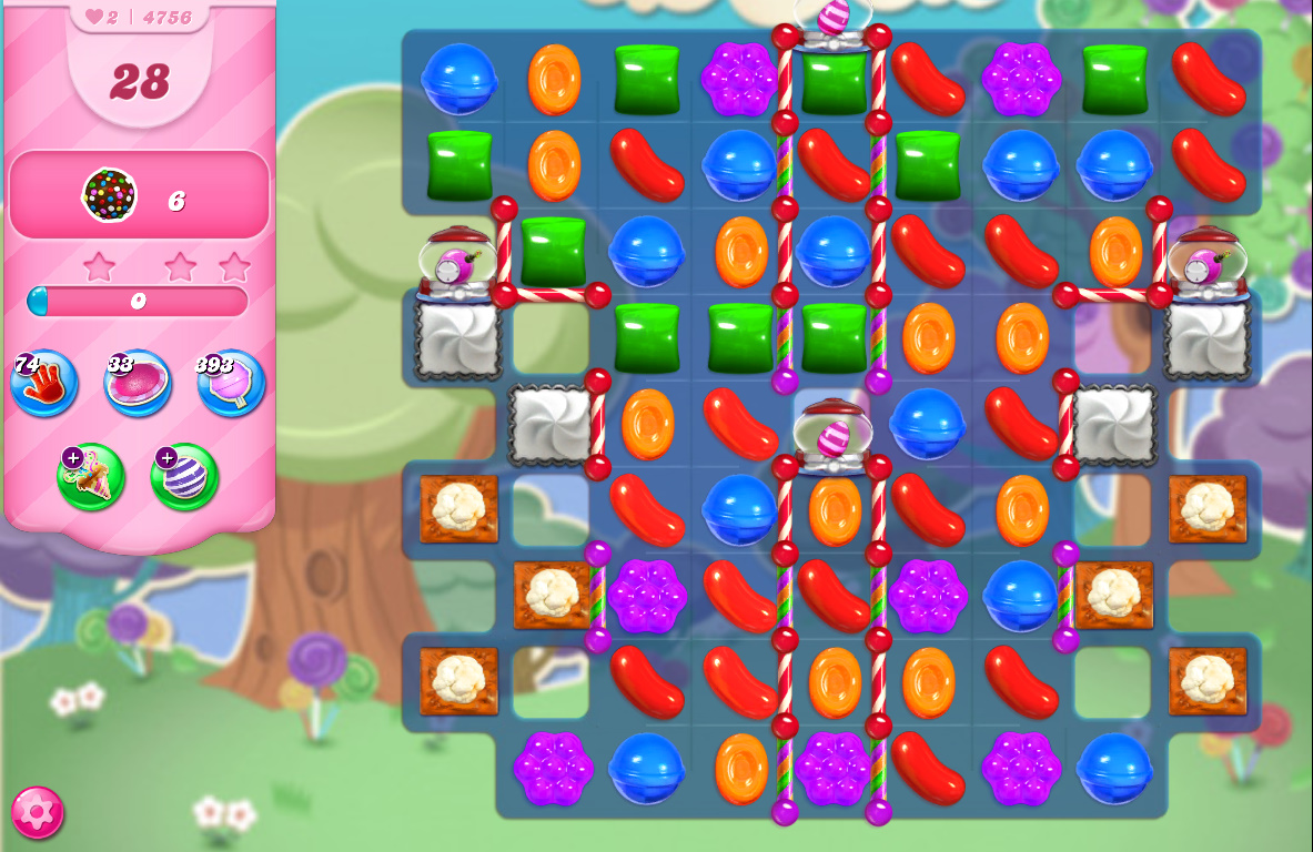 Candy Crush Saga level 4756