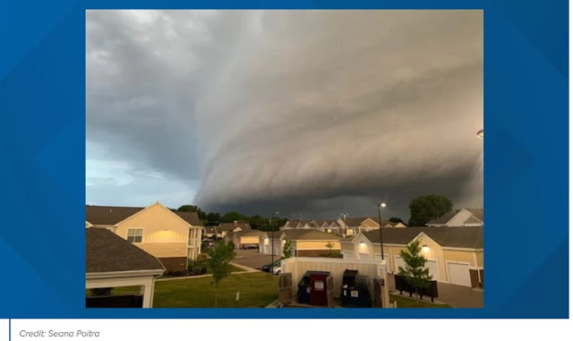 Tornado warnings, funnel clouds pronounced on steamy Saturday in Minnesota Photos and movies 