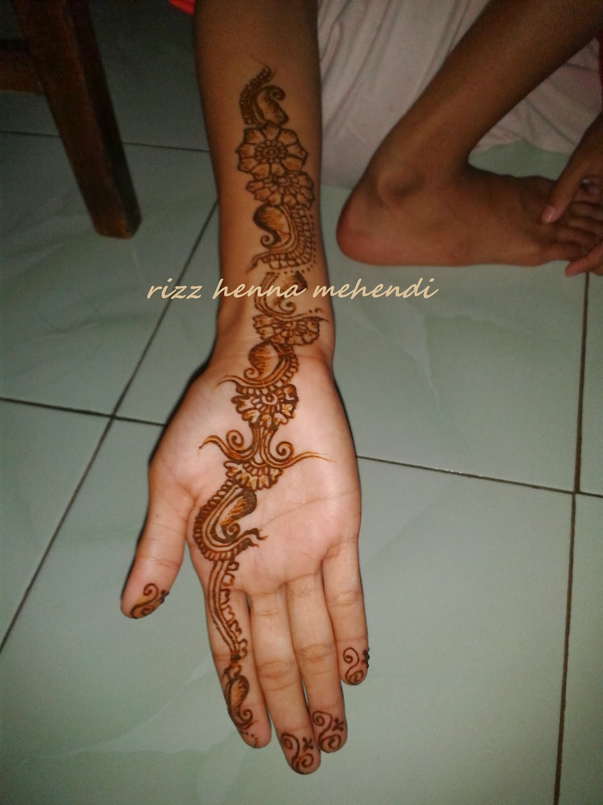 Rizz Henna Mehendi Jakarta Contoh Fun Henna Cocok Untuk