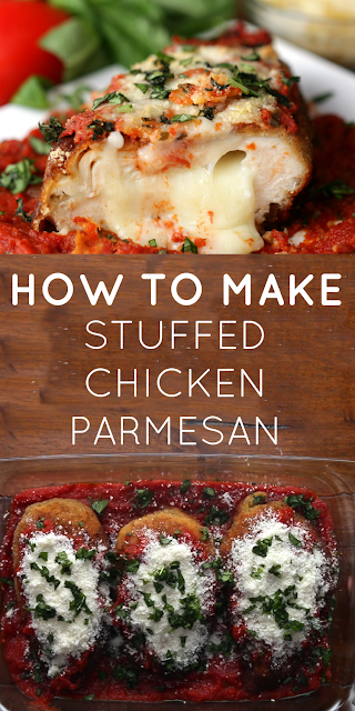 ★★★★★ | Stuffed Chicken Parmesan