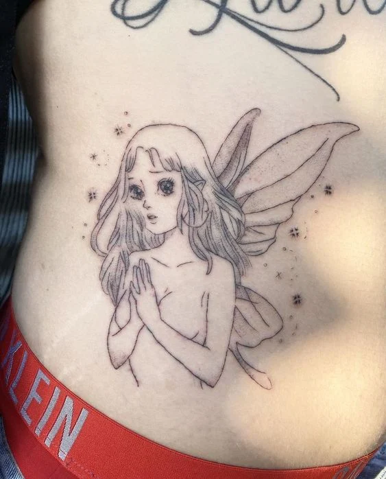 Tatuajes de hadas para mujeres