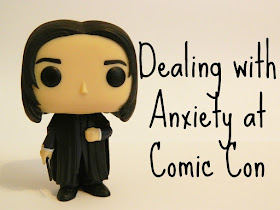 Dealing with Anxiety at Comic Con, Coping with Anxiety at Comic Con, Anxiety at Comic Con, 