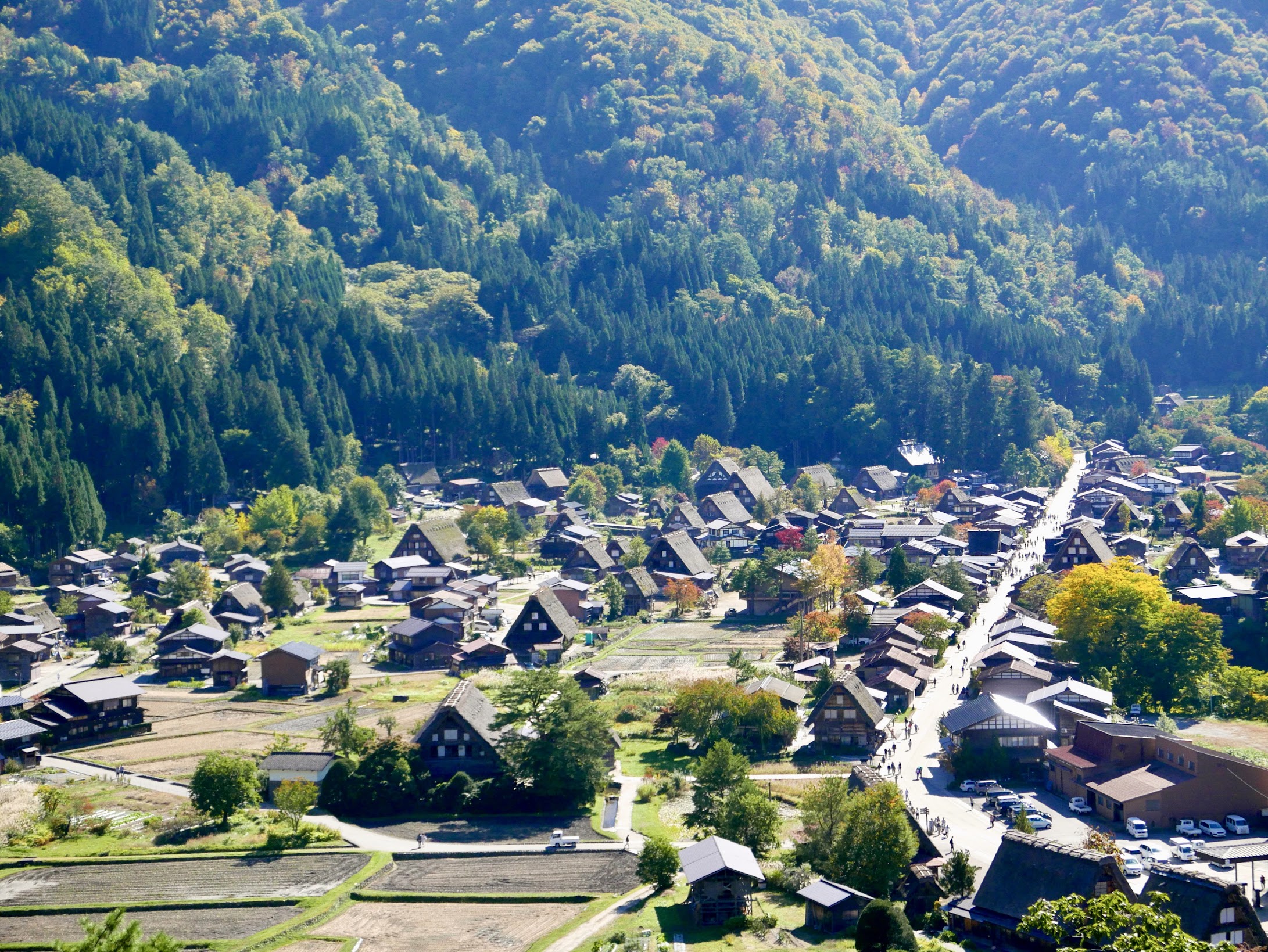 白川鄉-荻町城跡展望台