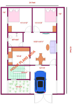 1000 Sqft Small house plan