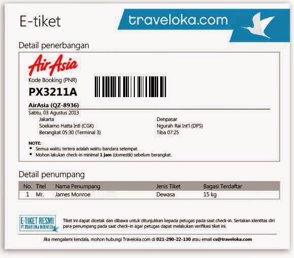 Cara Pesan Tiket Pesawat Online (e-tiket)