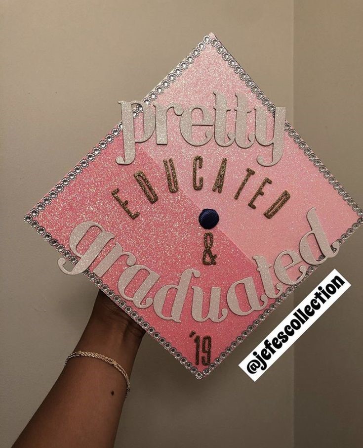 baddie graduation cap