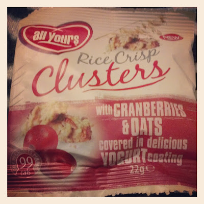 'All Yours' Rice Crisp Clusters CRANBERRY review