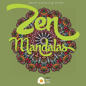 Zen Mandalas: Adult coloring book for inner peace and relaxation - a Zen Stress