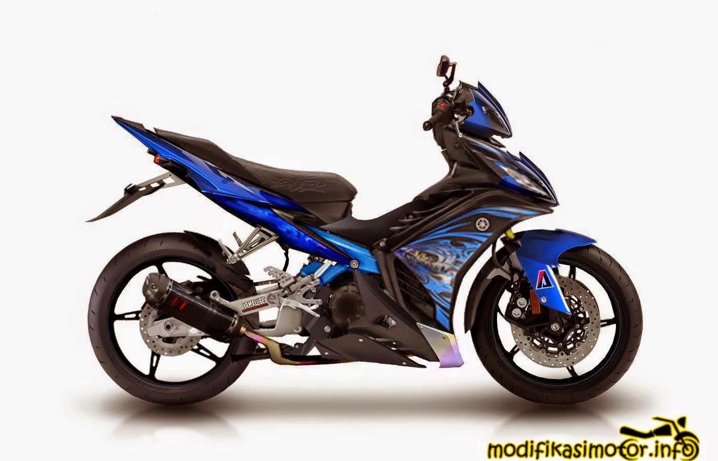 20 Gambar Foto Modifikasi Motor Yamaha Jupiter MX New 