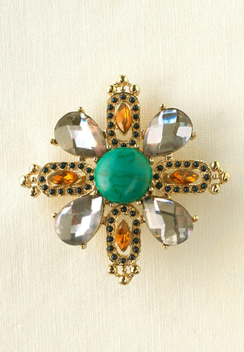 fall maltese brooch