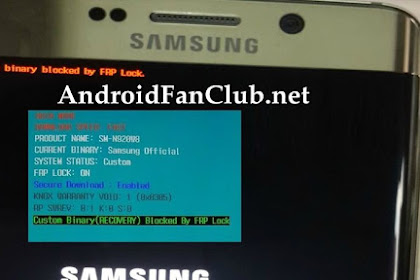 Custom Binary Blocked By Frp Lock S7 Edge Sm G935f