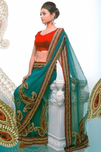 Saree Indian Designs 2012