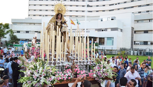 Horario e Itinerario de la Salida procesional de la Virgen del Carmen de San Leandro de Sevilla Horario e Itinerario de la Salida procesional de la Virgen del Carmen de San Leandro de Sevilla
