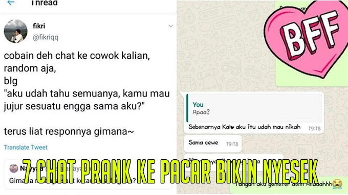 7 Chat Ngeprank ke Pasangan Ini Ujungnya Malah Bikin Tepuk Jidat