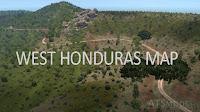 WEST HONDURAS MAP