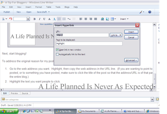 Windows Live Writer 4