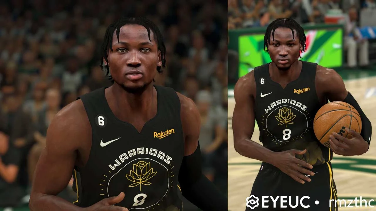 NBA 2K23 Jonathan Kuminga Cyberface