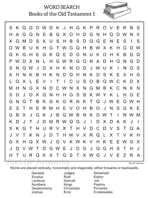 word search books of the old testament