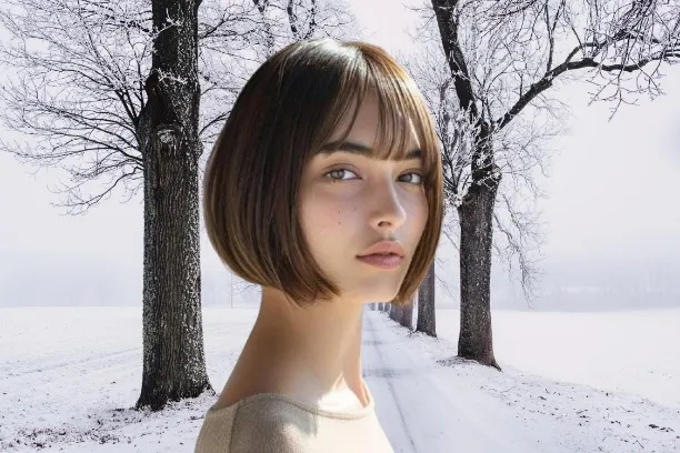 Cheveux Courts cet Hiver 2025