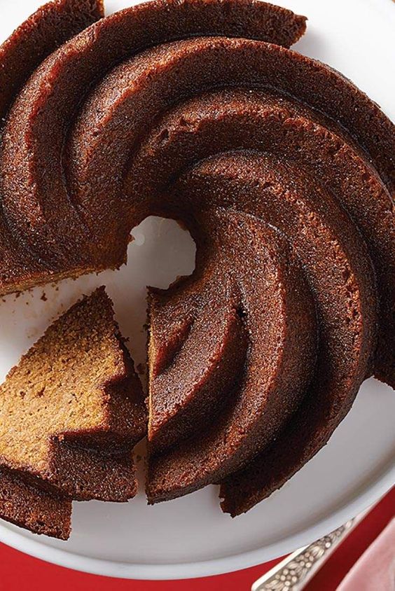 Ingredients of Cider-Gingerbread Bundt Cake