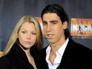 Sami Khedira with Girlfriend