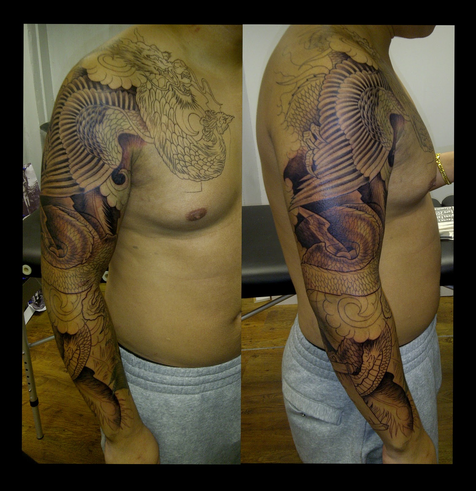 Stated a New Sleeve Tattoo a heaven tattoo sleeve 