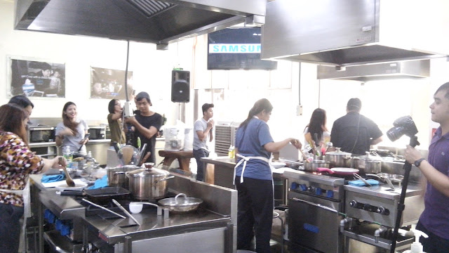 September 30, 2015, I attended the Samsung Digital Appliances 7th Cooking Workshop "Asian Inspired Dishes for the Family Food Trip" in GalaStars Culinary School in Pasig. 