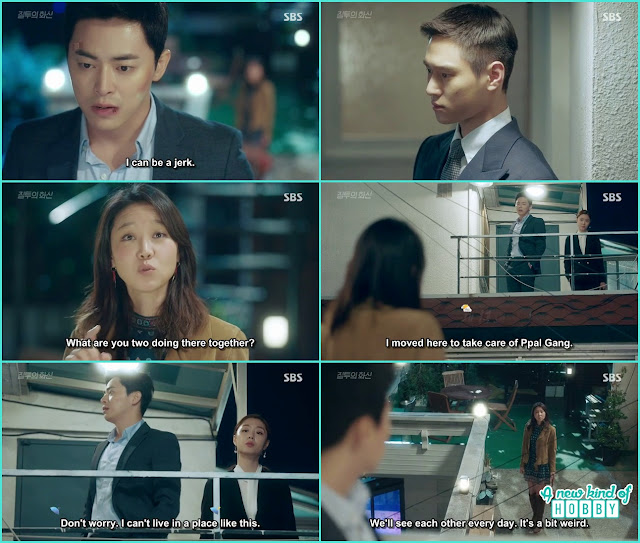 na ri got to knew hwa shin will be living in the next building which make her annoyed  - Jealousy Incarnate - Episode 11 Review (Eng Sub) 