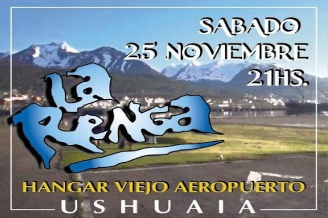 La Renga en Ushuaia el 25 de Noviembre