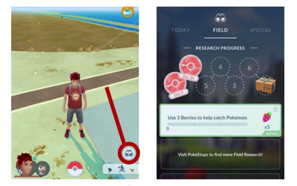 Field Research Guide for Pokemon GO - How to Get, Breakthroughs, and More