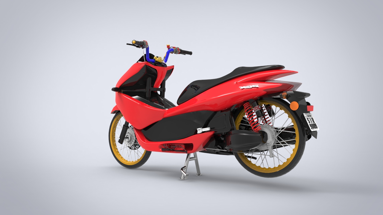 Honda PCX - GTA SA MOD DRAG BIKE INDONESIA PC