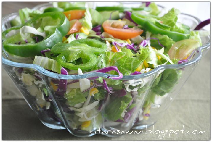 Salad Sayur Campuran / Mixed Vegetable Salads ~ Resepi Terbaik