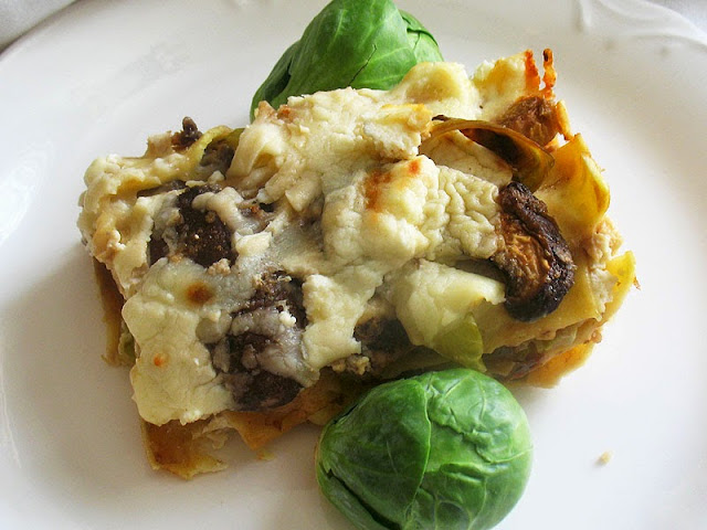 brussels sprouts lasagna