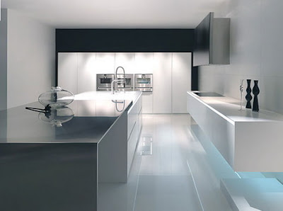 Minimalist modern kitchen top design