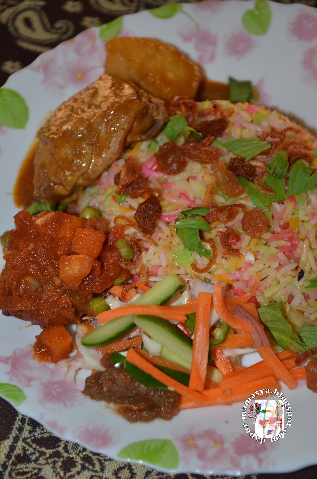Dapur Mamasya: Nasi Minyak Ceria Utk Jamuan
