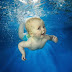 Did you know that baby can swim?!