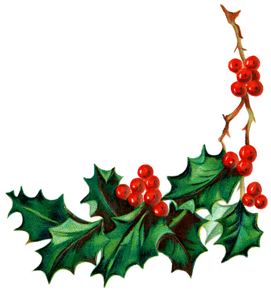 Christmas Ivy Clip Art...