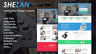 Shezan Landing Page AMP HTML Responsive Blogger Template