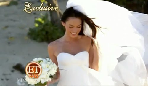  (though she's crazy) that Megan Fox is super fly in her wedding dress.
