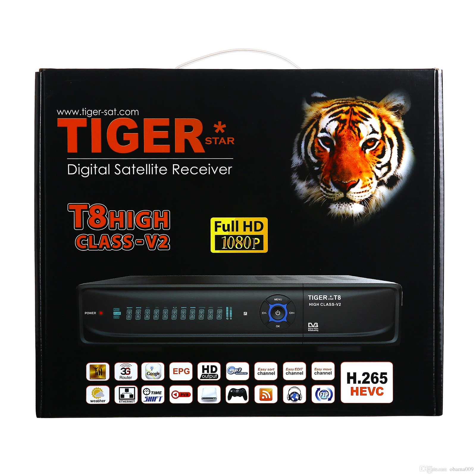 TIGER T8 HIGH CLASS V2  NEW SOFTWARE V4.92 RELEASED 20 OCT 2023