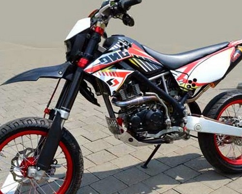 Modifikasi klx 150 supermoto motor kawasaki buat adventure 