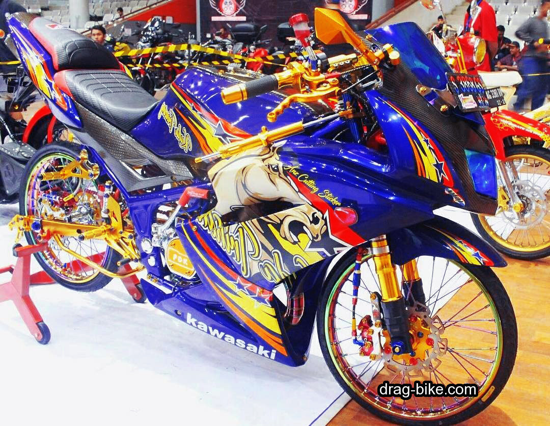 Download 100 Gambar Motor Ninja Rr Kontes Terunik Kurama Motor