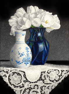 https://www.dailypaintworks.com/fineart/sandra-willard/white-tulips-in-blue-vase/625712