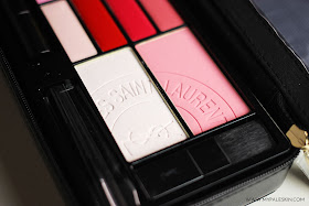 YSL Yves Saint Lauent, Palette, Tuxedo, Travel Palette, Make up, Beauty, eyeshadow, lipstick, lipgloss, blusher, highlighter, review, swatch, world duty free, jet set beauty, #jetsetbeauty